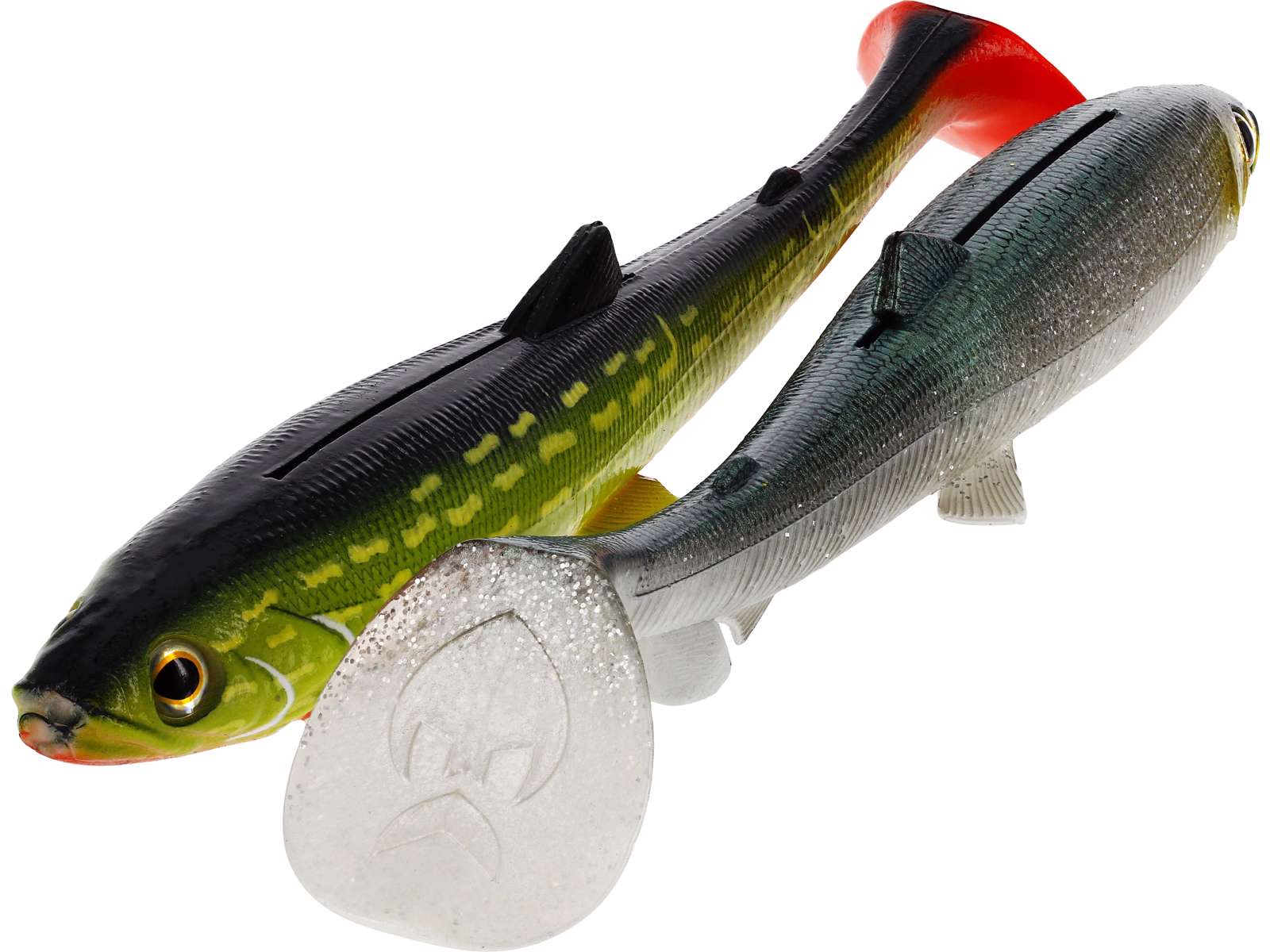 Westin - BULLTEEZ SHADTAIL 24CM 107G TIGER PERCH 1pcs - Afbeelding 2